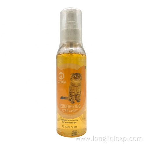 120ml High Quality Cat Deodorant Spray Pet Deodorizer